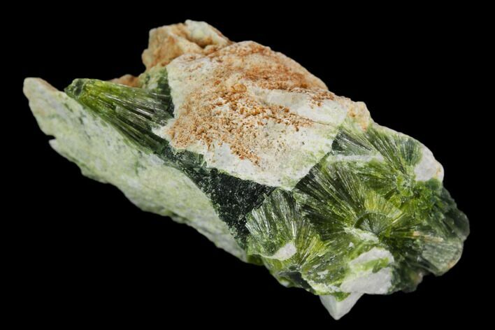 Radiating, Green Wavellite Crystal Aggregation - Arkansas #127092